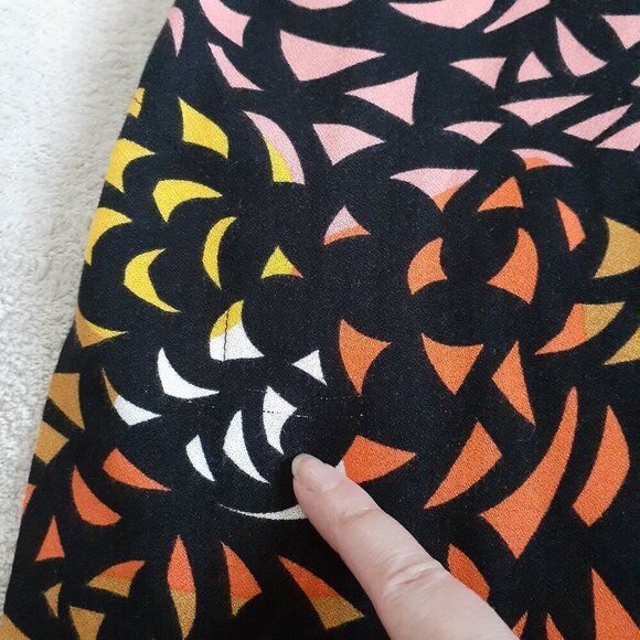 Marimekko Women's Size 34 (XS) Multicolor Retro Print Sleeveless Gita Tunic Top - Picture 16 of 16